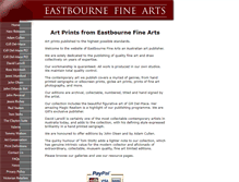 Tablet Screenshot of eastbourne-art-prints.com